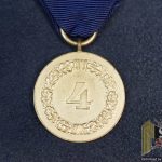 4 year Wehrmacht Long Service Award Post war ribbon