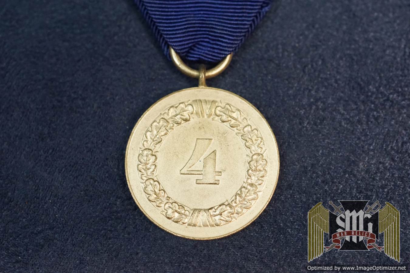 4 year Wehrmacht Long Service Award Post war ribbon