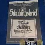 Der Schulungsbrief Periodical Propaganda Magazine