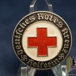 DRK Helper Brooch Later painted