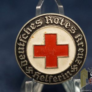 DRK Helper Brooch Later painted