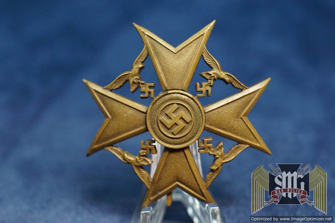 Spanish Cross in Bronze no Swords