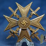 Spanish Cross in Bronze w/ Swords