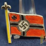 flags of the Wehrmacht trageflagge der Kriegsschiffe tinnie
