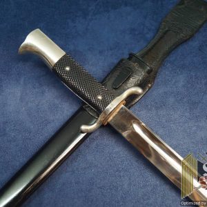 Fireman’s bayonet with frog no maker mark