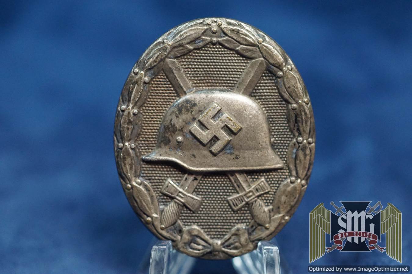wound badge in Silver/Tombak
