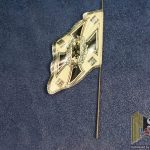 Elastolin Figure Metal Heer regimental Flag