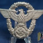 Nazi Police Cap badge