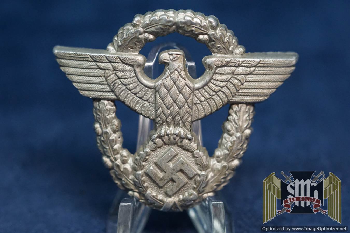 Nazi Police Cap badge