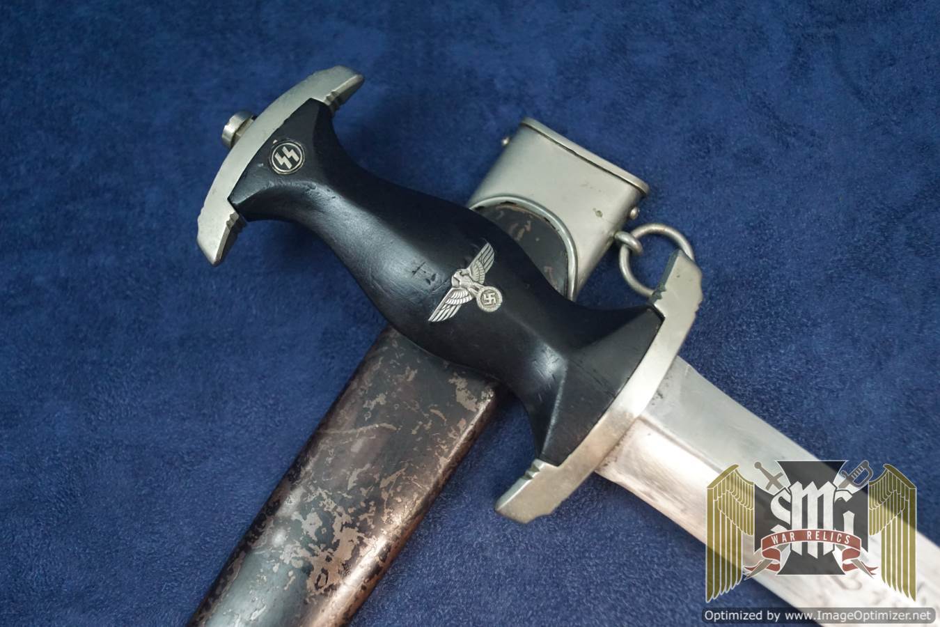 Ground Rohm SS dagger with Serial number and full research Dossier