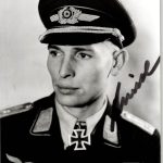 Meisel, Martin Knights cross winner signature Luftwaffe