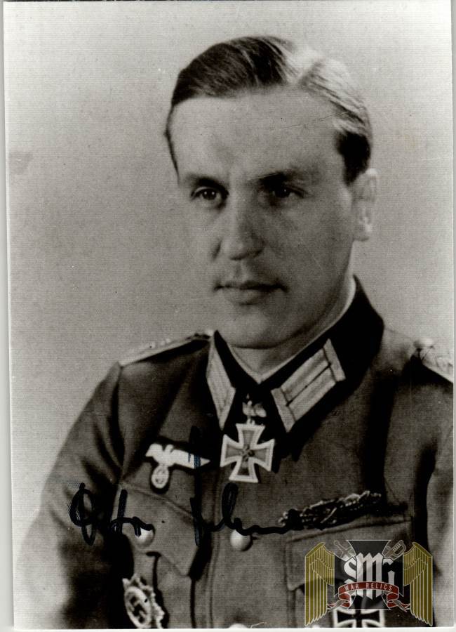 otto mertens knights cross winner signature