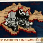 Wir Danken Unserm Fuhrer Postcard Postmarked