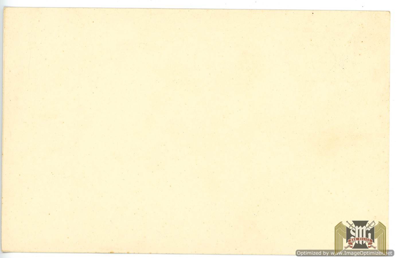 Adolf Hitler Correspondence Stationary card from Munich Office