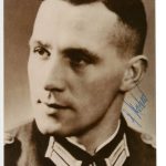 SMGN-0524 knights cross winner Aloys Mocken signature