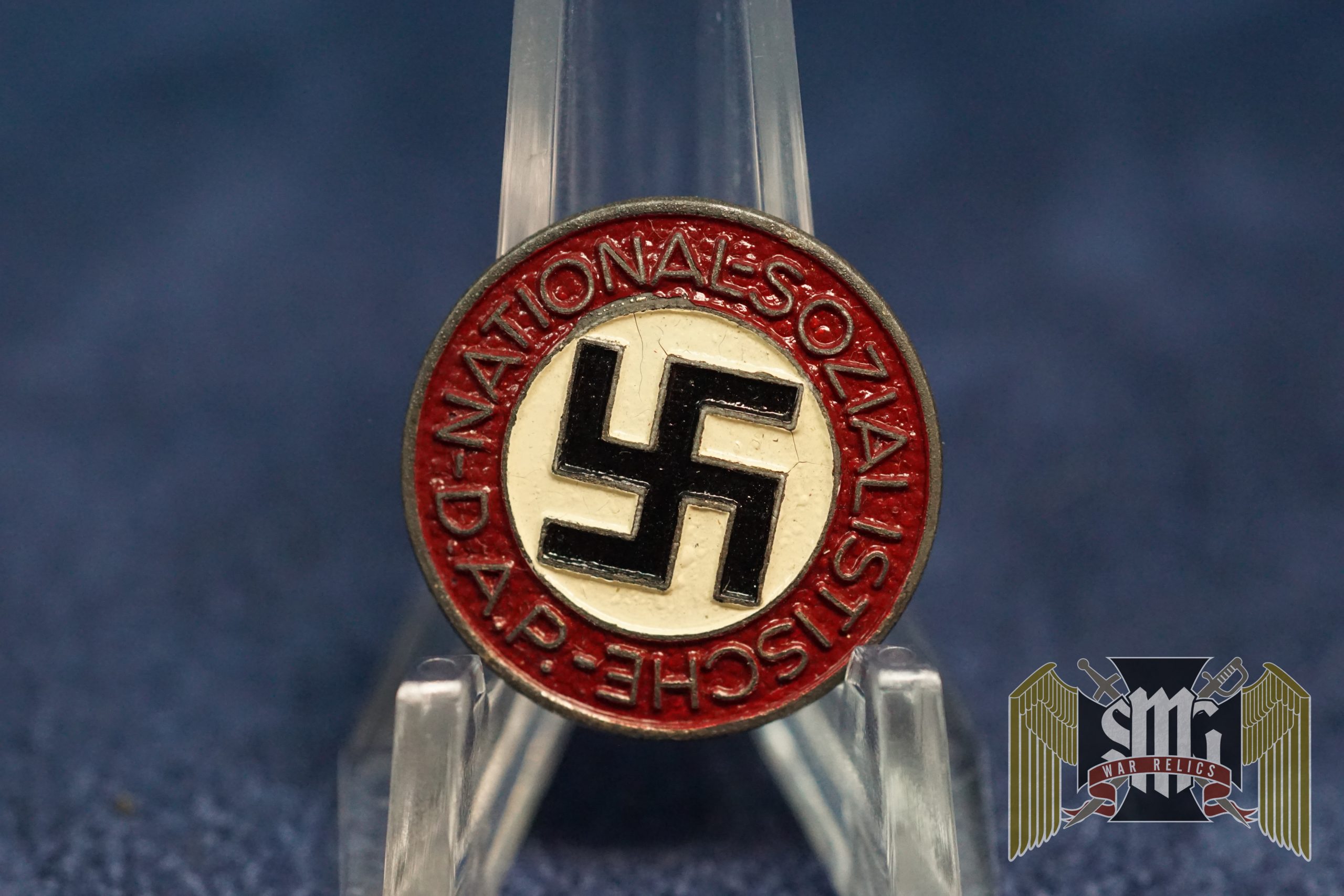 Late Model NSDAP Party Badge by M1/102 by Frank u. Reif