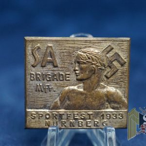 SA Brigade Sportfest 1933 Nurnberg tinnie