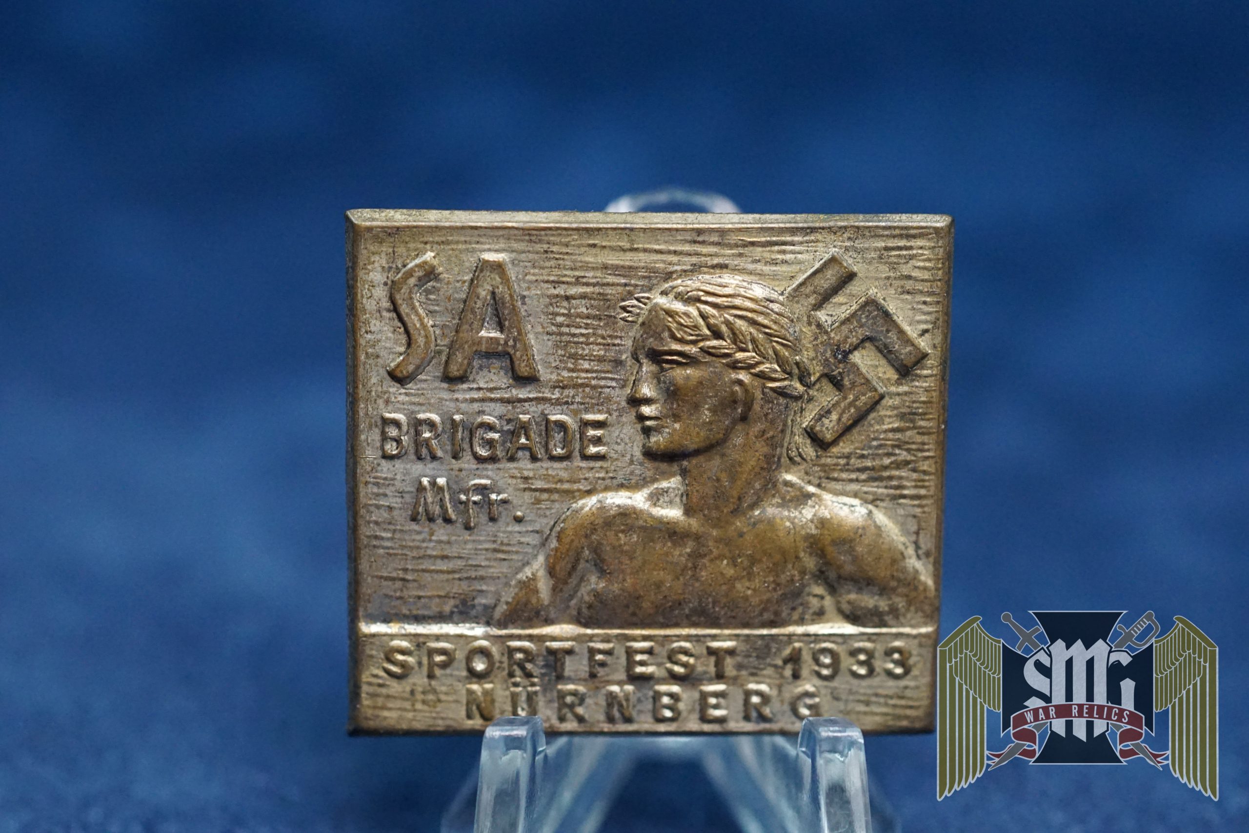 SA Brigade Sportfest 1933 Nurnberg tinnie