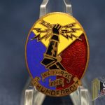 WW2 American DI pin Army Armor School