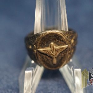 US WW2 era Aircorp ring in Silver. Size 9