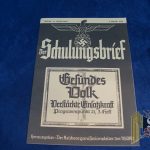 Der Schulungsbrief Periodical Propaganda Magazine