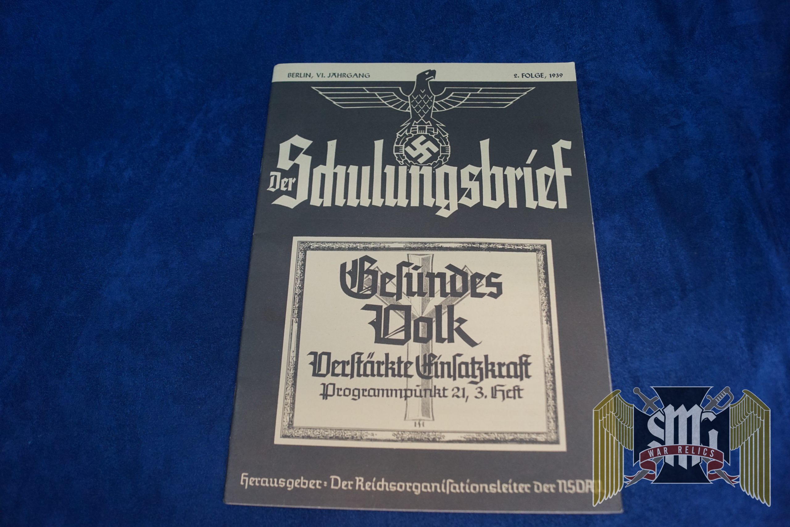 Der Schulungsbrief Periodical Propaganda Magazine