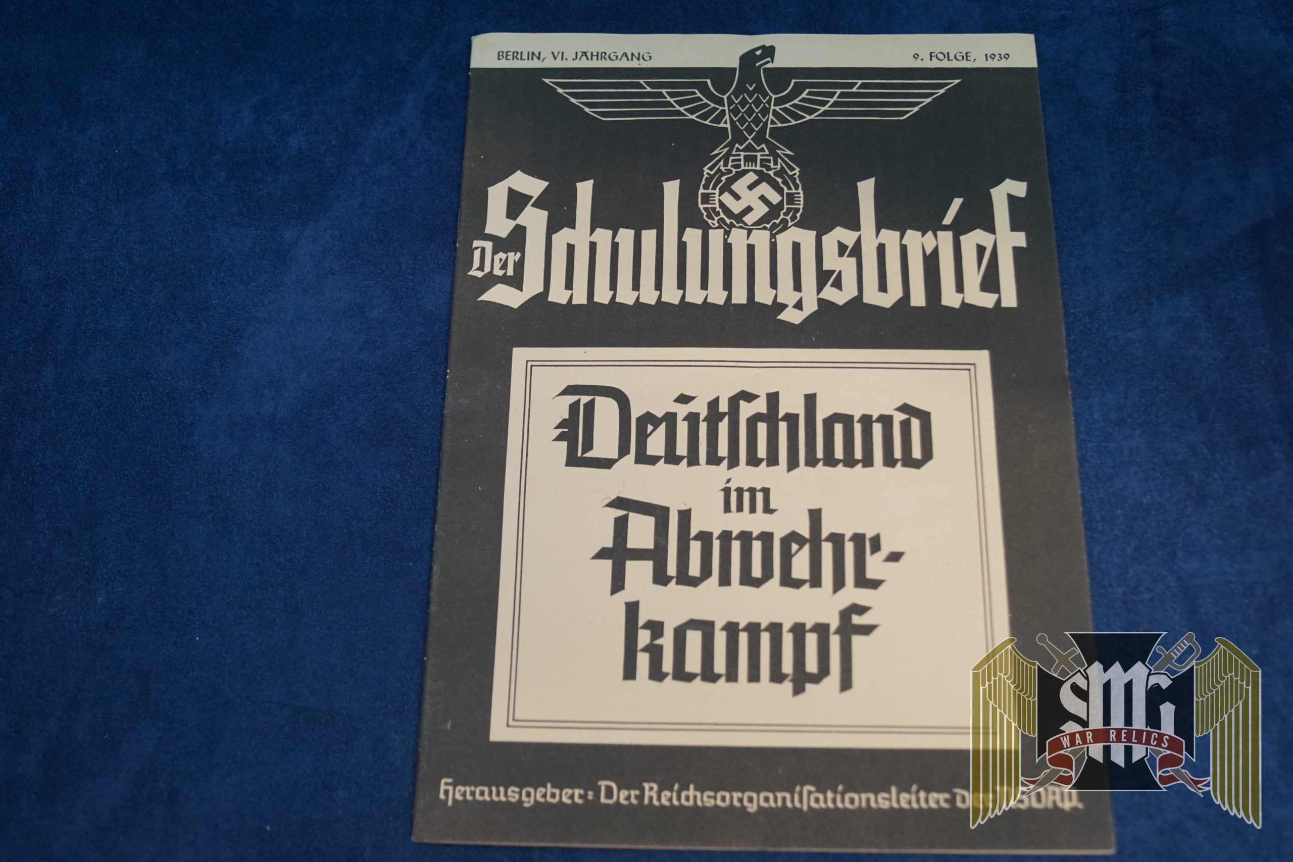 Der Schulungsbrief Periodical Propaganda Magazine