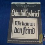 Der Schulungsbrief Periodical Propaganda Magazine (England issue)