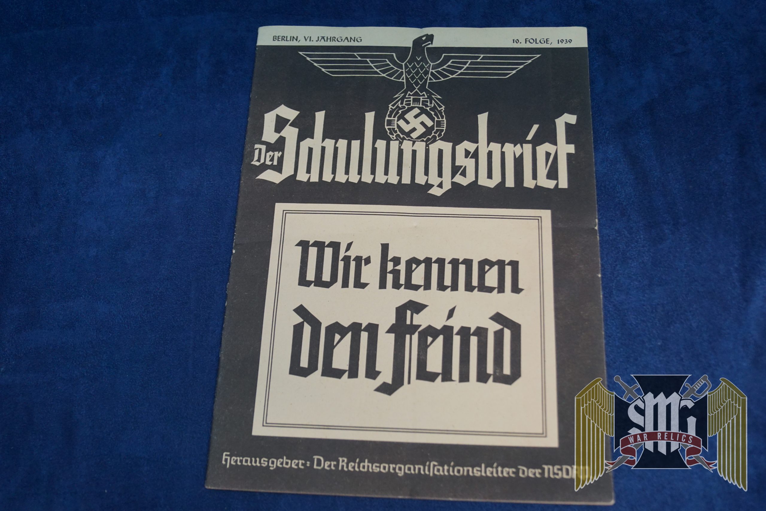 Der Schulungsbrief Periodical Propaganda Magazine (England issue)