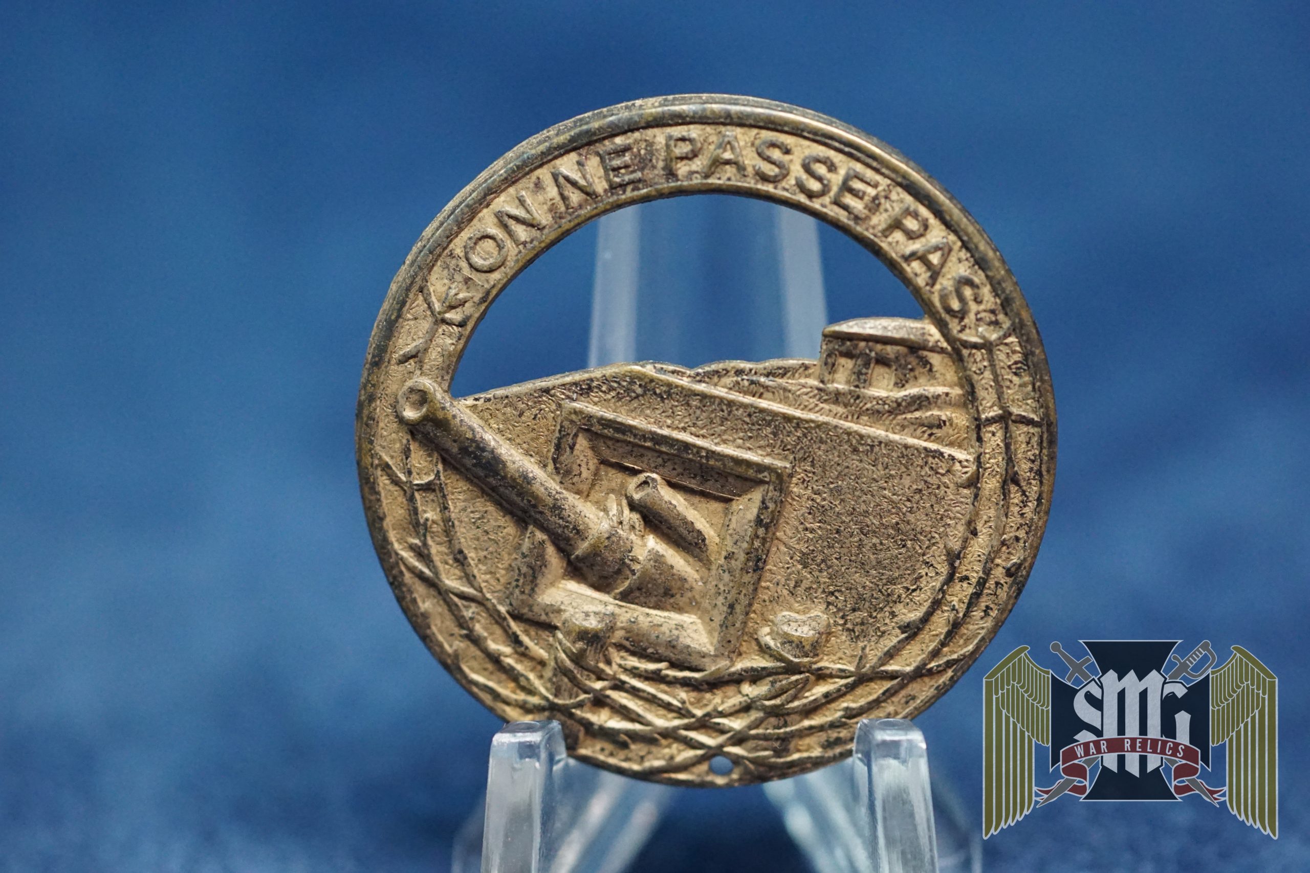 French Maginot line badge