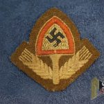 RAD Cap insignia in cloth
