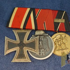3 pc Medal Bar Ek2, Ost, Sudentenland