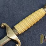 Army dagger with Galalith grip by WKC