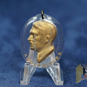 Hitler Glass Pendant