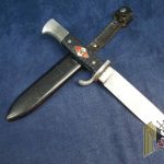 Hitler Youth knife by Voos RZM M7/2 w/damage