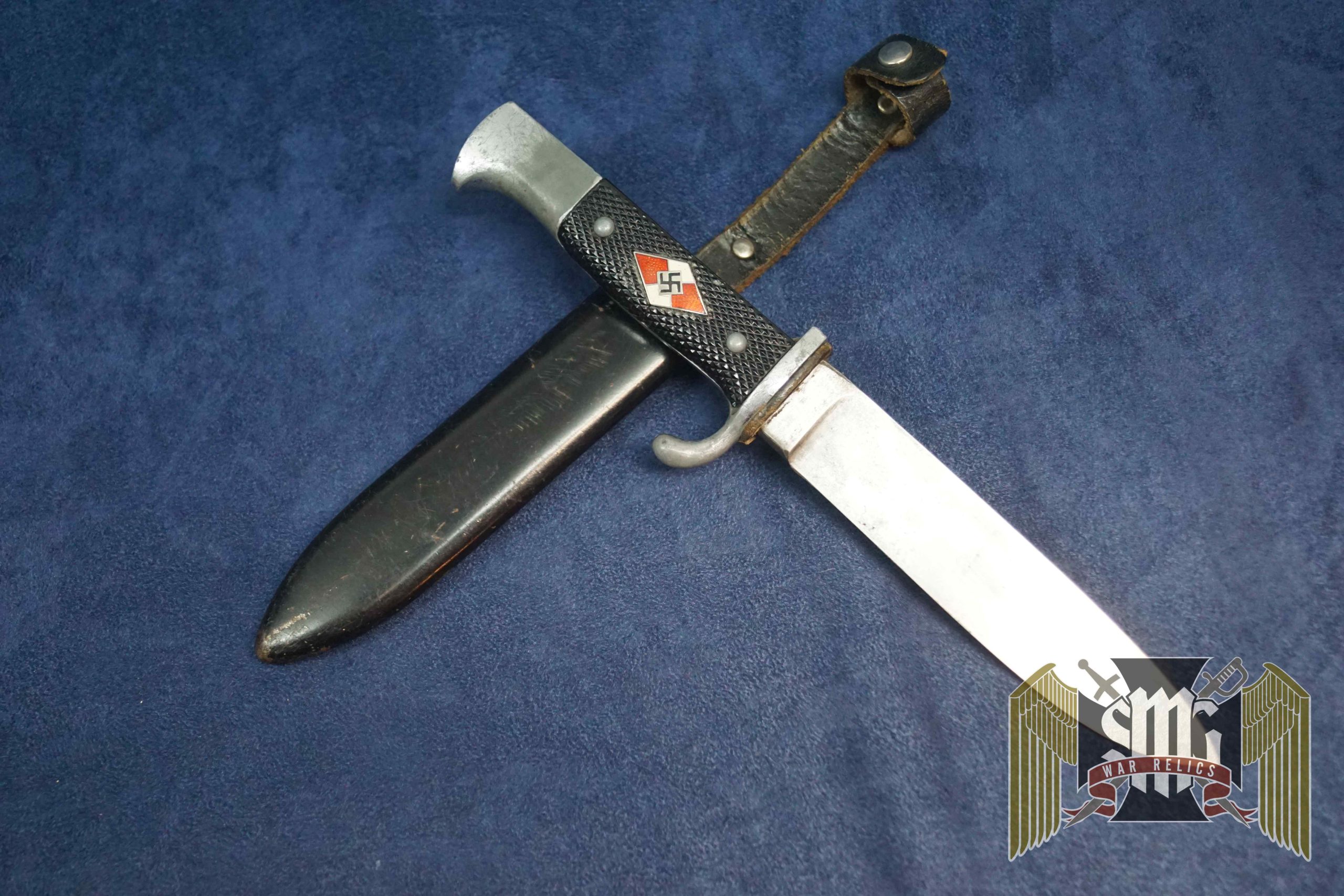 Hitler Youth knife by Voos RZM M7/2 w/damage