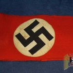 NSDAP Armband Wool with Bevo Swastika