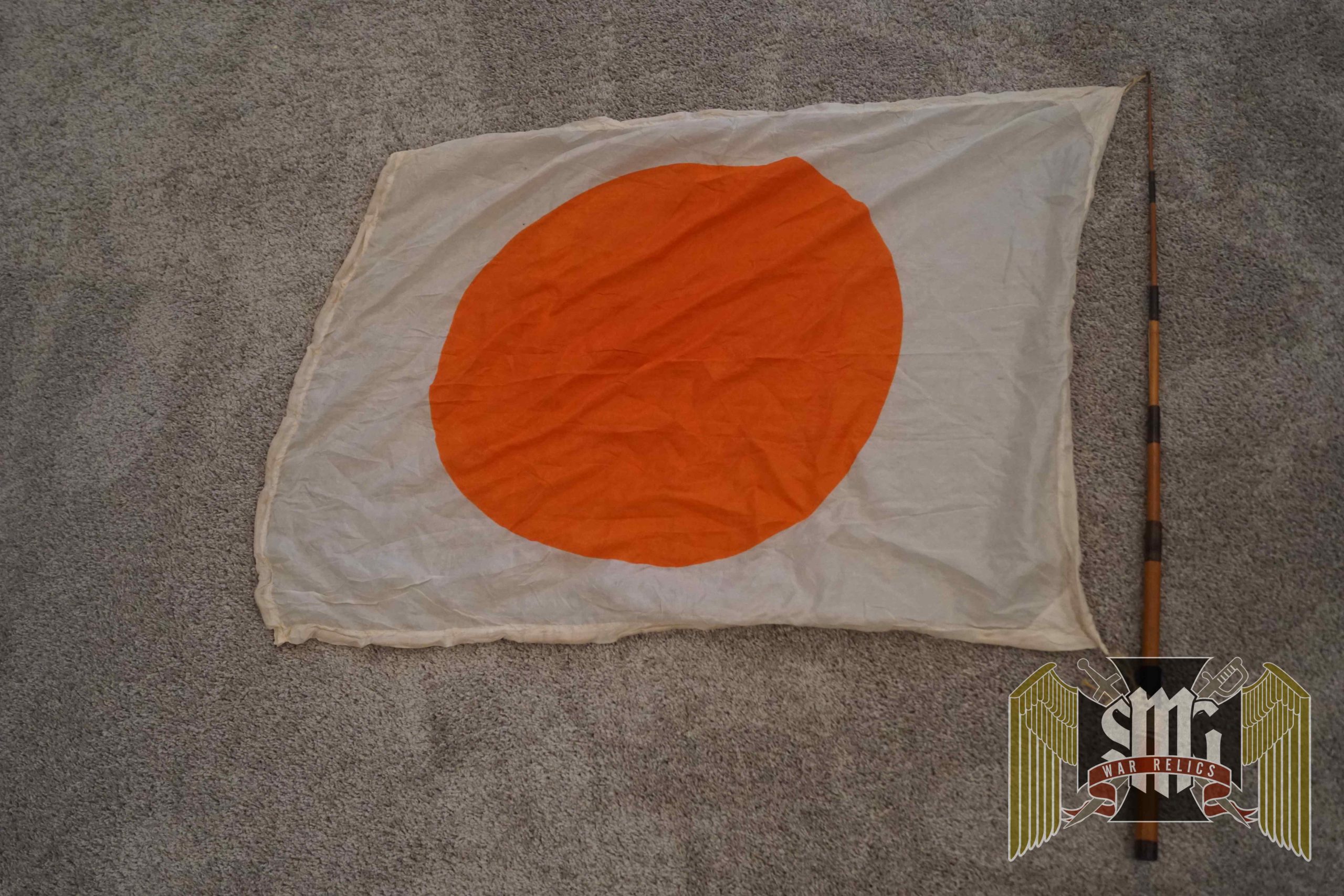 Japanese National Flag with Bamboo extension Pole
