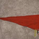 Large NSDAP Pennant with original pole and suspension string