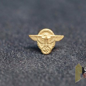 Silver Police ribbon Device 12mm