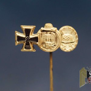 Three pc Award Stick pin L/16 Marked (Steinhauer & Lück)