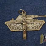 Silver Cross tank Pendant