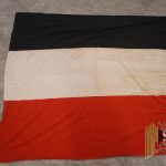 WW1 era German Tri Color Flag 74x67"