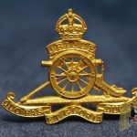 British Royal Artillery Cap badge