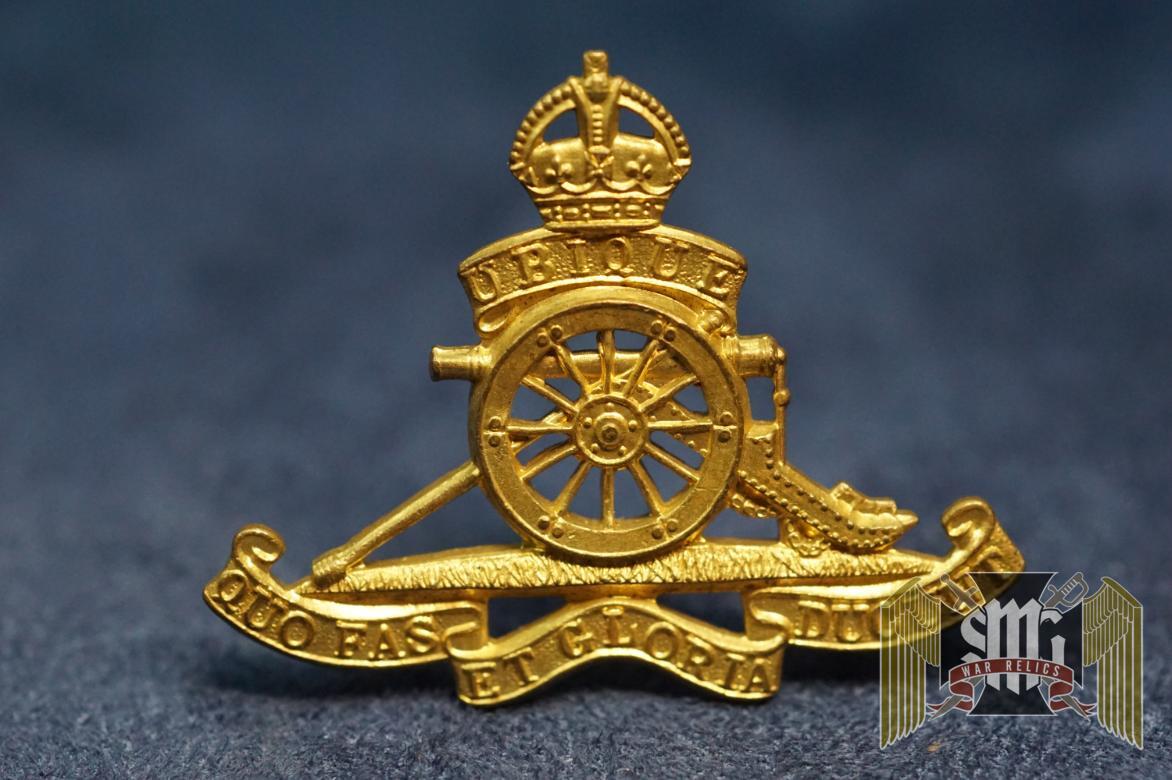 British Royal Artillery Cap badge
