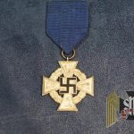 Faithful Service Cross for 25 years