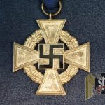 Faithful Service Cross for 25 years