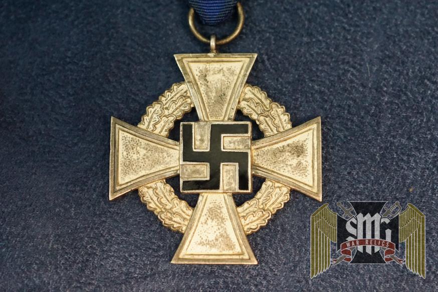 Faithful Service Cross for 25 years