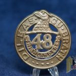 WW2 era 48th Highl- landers Canadian Cap badge