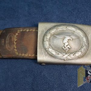 Tabed Luftwaffe Buckle by Assmann dated 1936